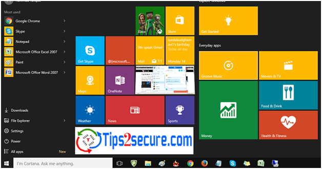 showing hidden files in Windows 10 image