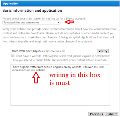 FileIce registration process FileIce registration process