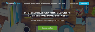 Earn dollars with Designcontest