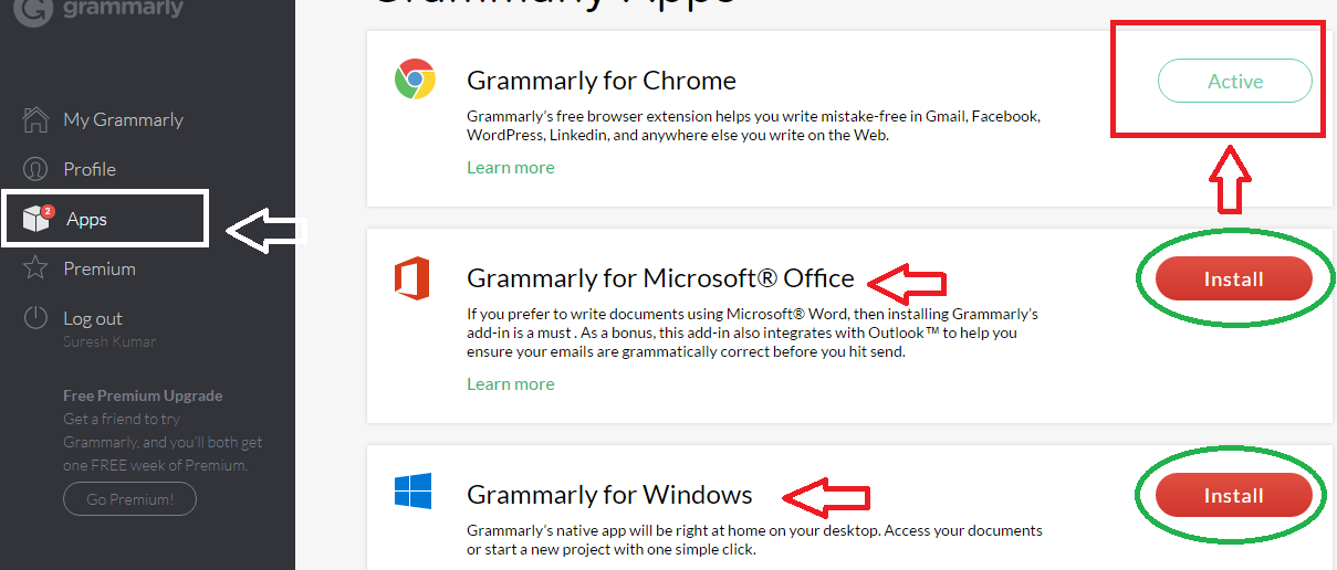 How to use Grammarly's browser extension