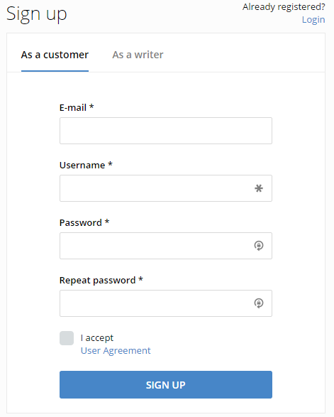 Register on StudyBay