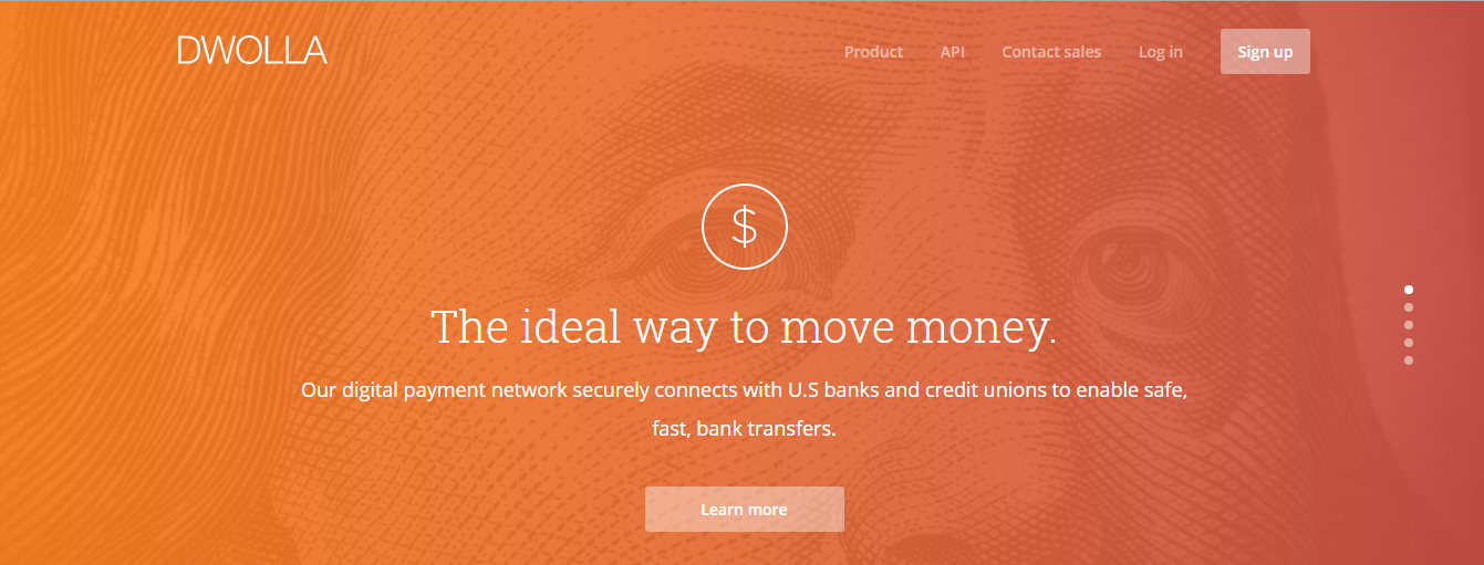 dwolla -  ideal way to send money