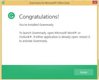 grammarly for word windows users