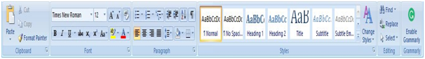 Grammarly addon on your MS word Grammarly addon on your MS word