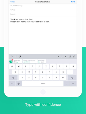 Grammarly Keyboard iOS