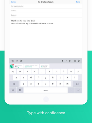 Grammarly Keyboard iOS Grammarly Keyboard iOS
