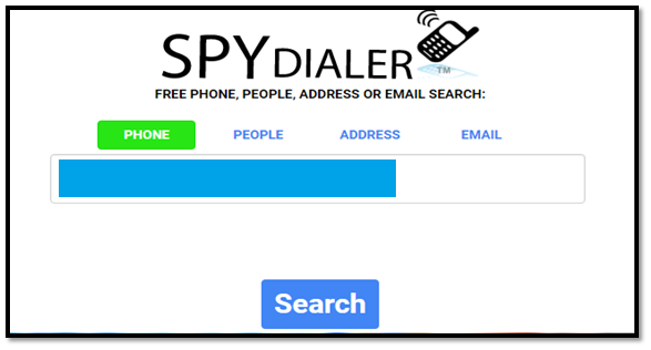 SpyDialer - Reverse Lookup web service