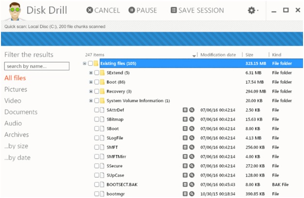 Recover Deleted Files from Recycle Bin with Disk Drill
