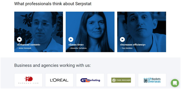 Serpstat Testimonials