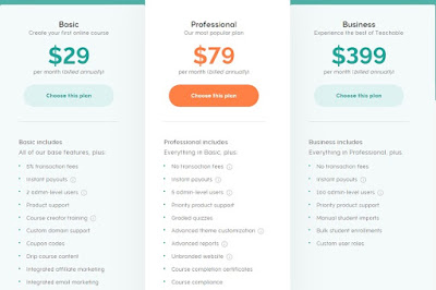Teachable Pricing Teachable Pricing