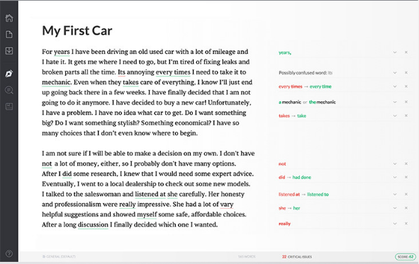 Grammarly vs Whitesmoke