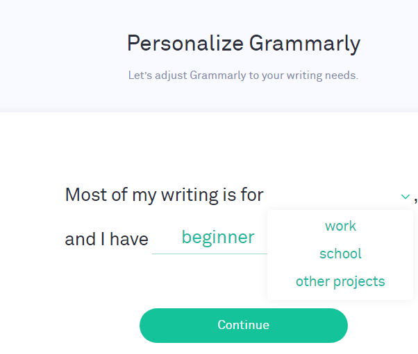 Grammarly account registration Grammarly account registration