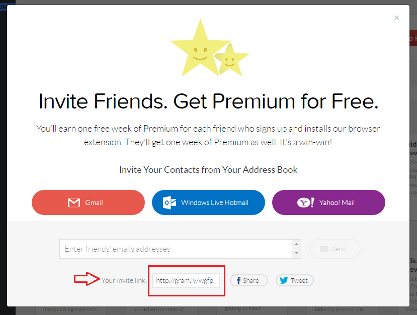 Invite friends get grammarly free account Invite friends get grammarly free account