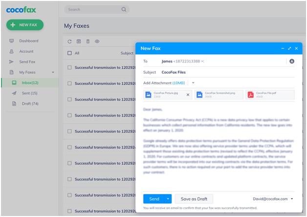 cocofax dashboard cocofax dashboard