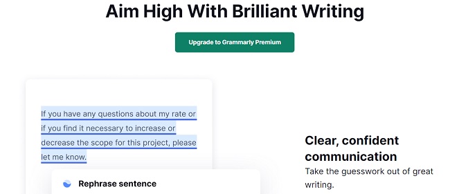 grammarly premium