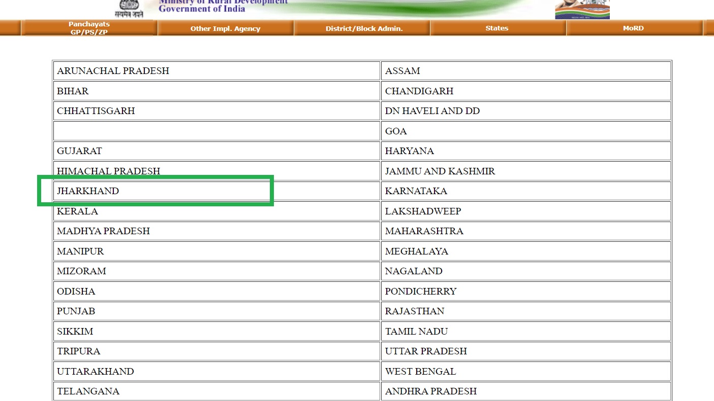Manrega Yojna Jharkhand Check Nrega job card Jharkhand Online